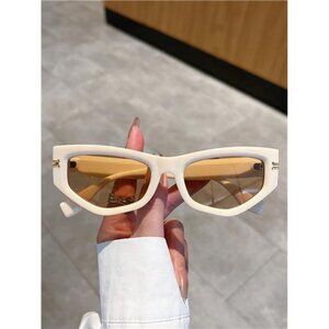 Women's Cat Eye Fashion Sunglasses,Suitable For Traveling Cute Beach Accessories